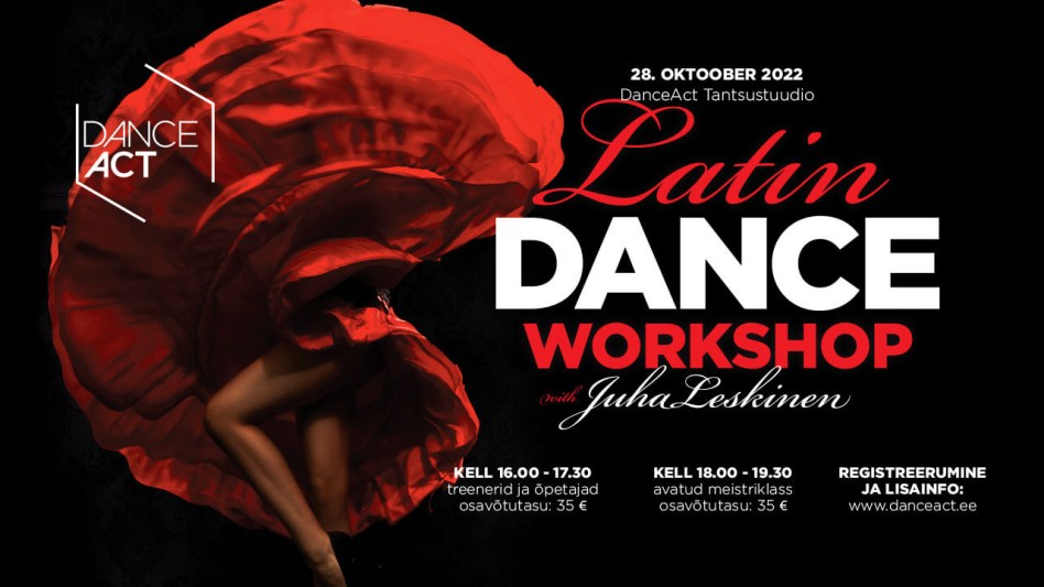 LATIN DANCE WORKSHOP 28. OKTOOBER | Juha Leskinen