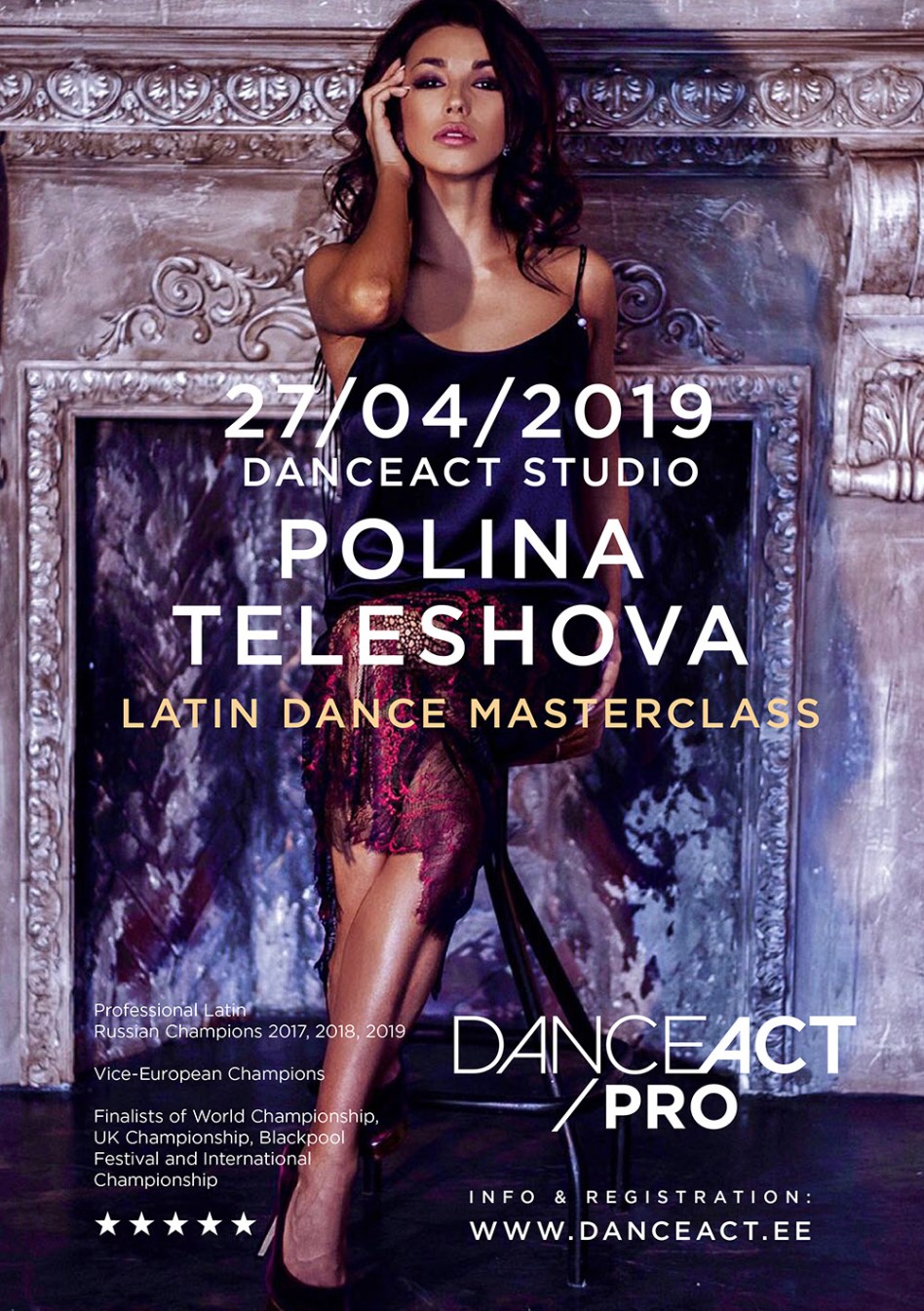 POLINA TELESHOVA latin dance masterclasses | April 27th @ DanceAct