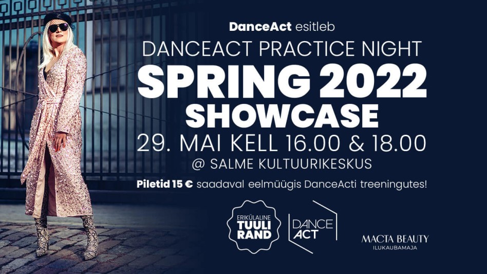 DanceAct Practice Spring 2022 Showcase – 29. mai @ Salme Kultuurikeskus